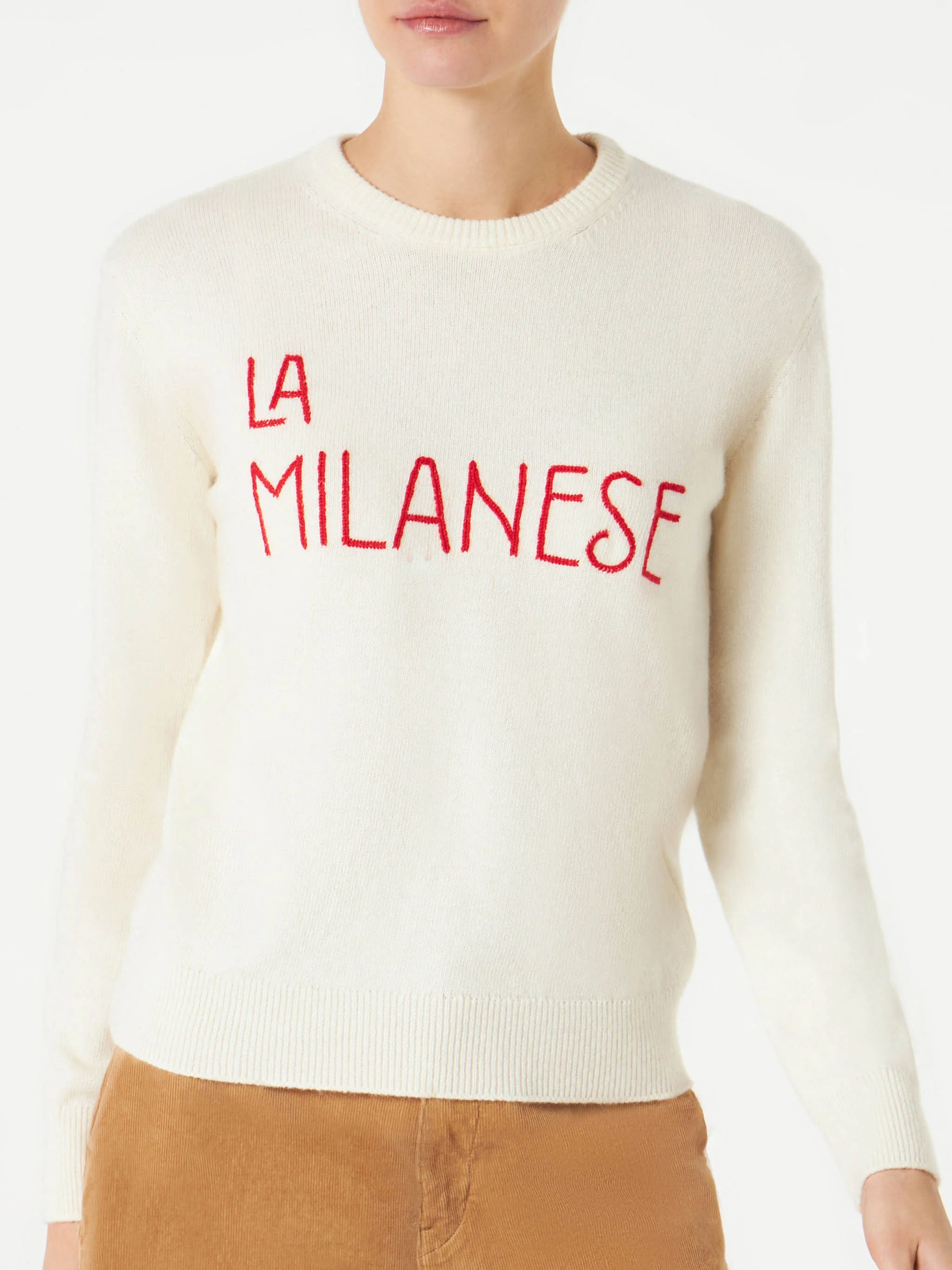 Ženski La Milanese vezeni pulover | Michela Proietti Co-Lab