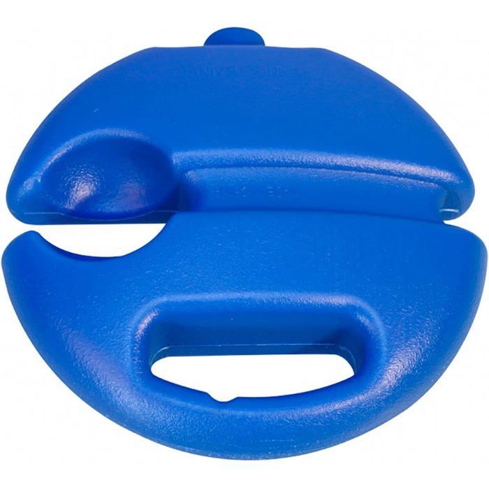Entrenador de tenis, entrenamiento de rebote de pelota, base de plástico azul, equipo, etiqueta de entrenamiento