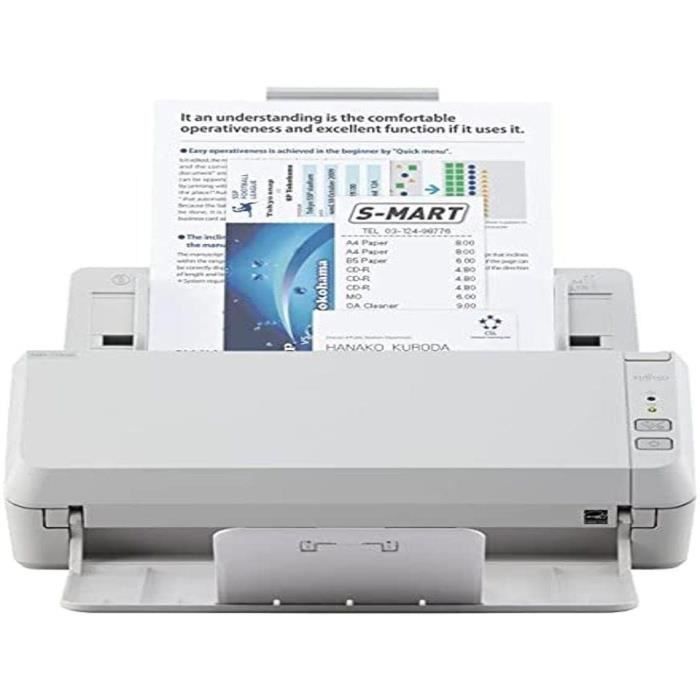 FUJITSU SP-1130N Document Scanner - Duplex - 600 dpi - Automatic Document Feeder
