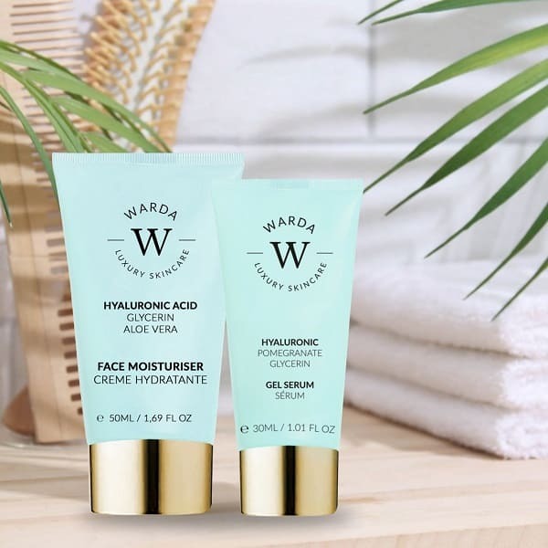 Warda Hyaluronsäure Feuchtigkeitscreme + Serum-Gel