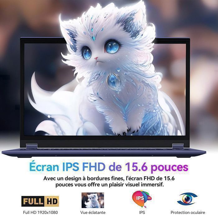 Portatile - Schermo touchscreen orientabile a 360° - Processore Intel Core M3-8100Y - 16 GB di RAM DDR3 - SSD da 512 GB - Display FHD da 15,6