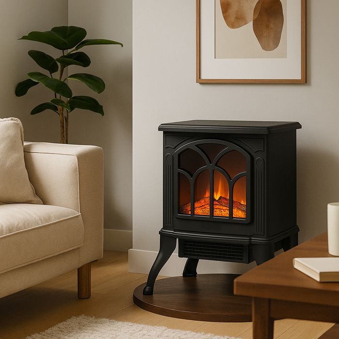 Estufa/chimenea eléctrica Sannover Ideria de 1800 W