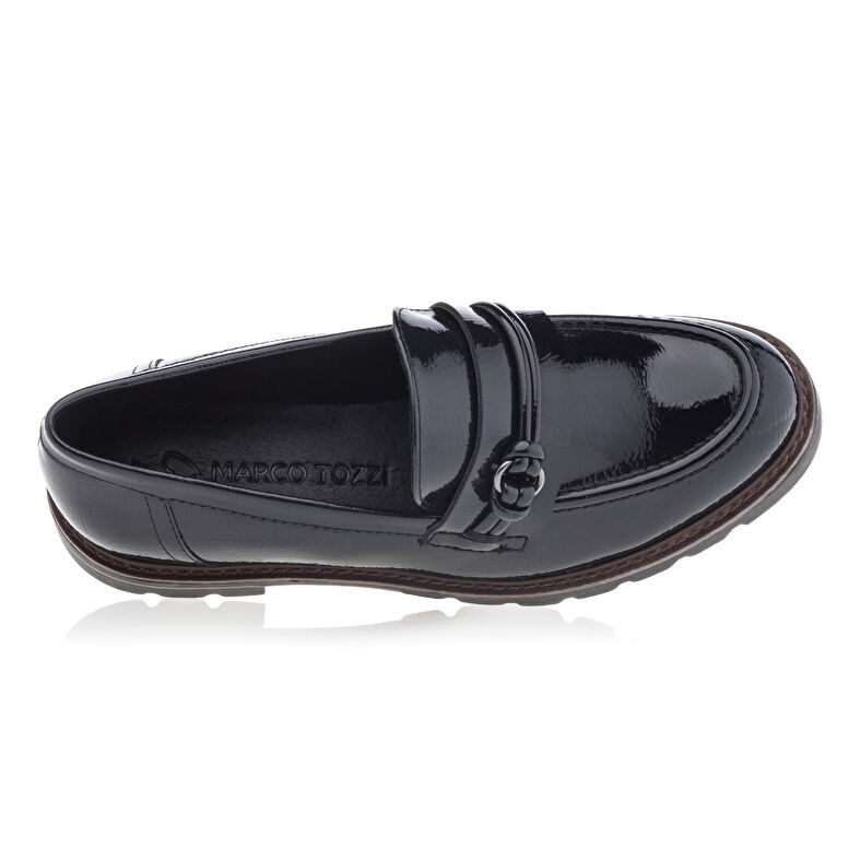 Blaue Damen-Loafer/Bootsschuhe