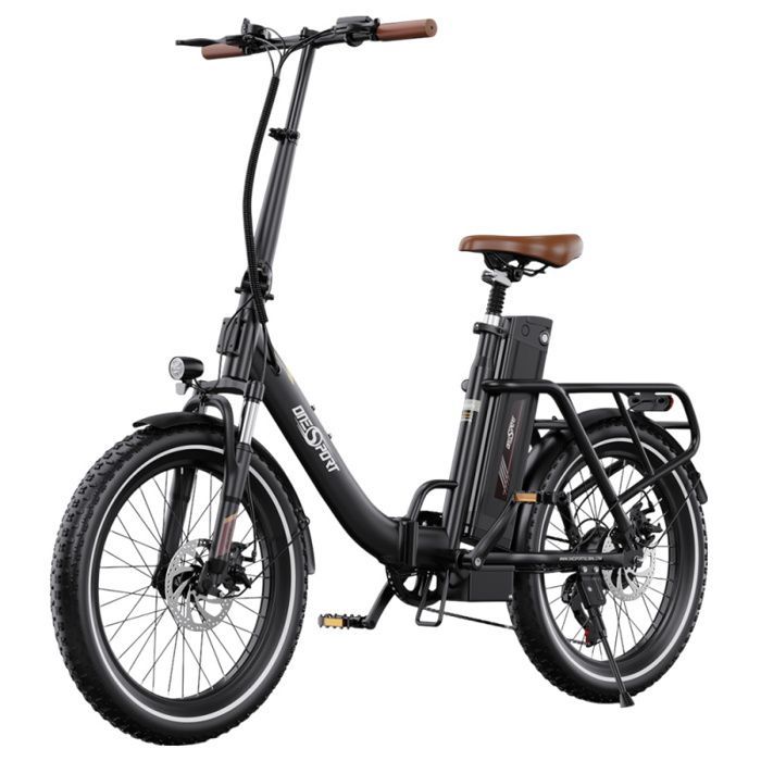 ONESPORT OT16-2 Vélo Électrique - Moteur 250W - Batterie 48V17Ah - Pneus 20