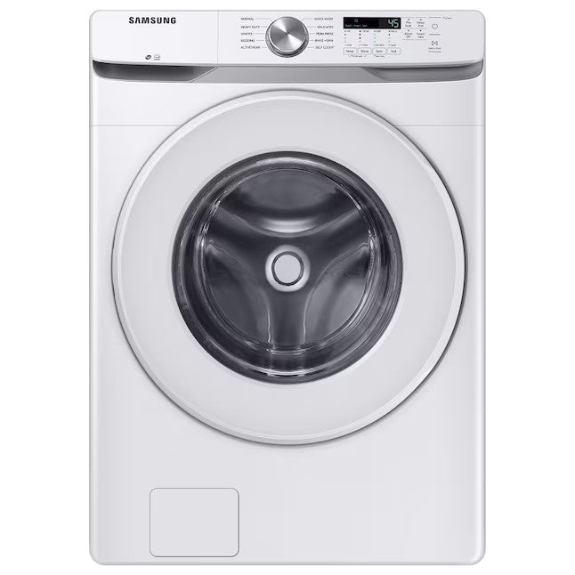 Samsung 4,5 kuutiojalan tehokas pinottava etutäytettävä pesukone (valkoinen) ENERGY STAR