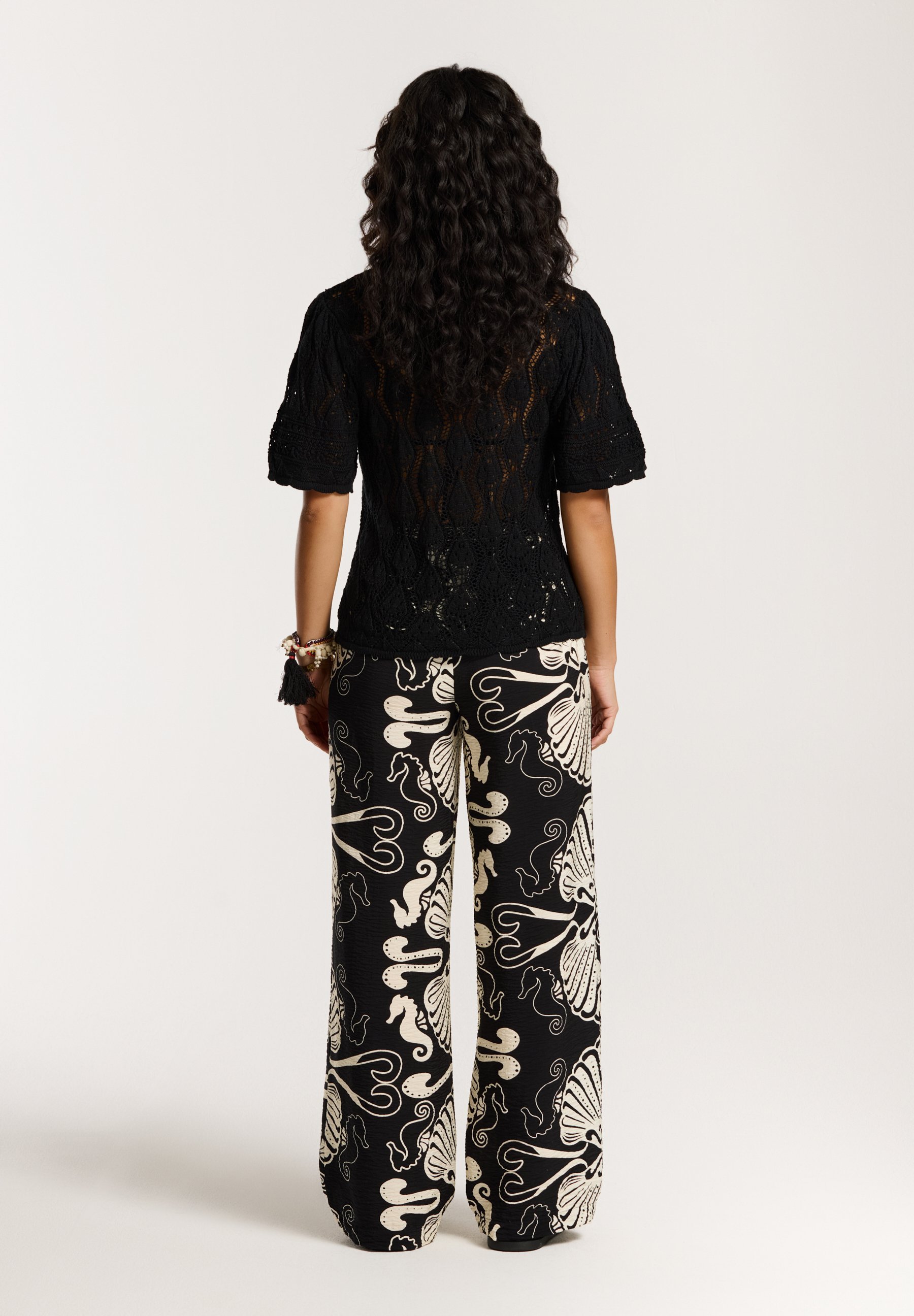 Shiwi HANNAH - T-shirt met print - zwart