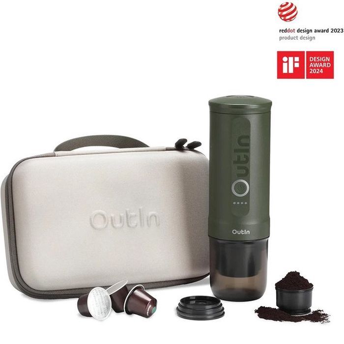 Macchina per caffè espresso OutIn Nano Forest Green
