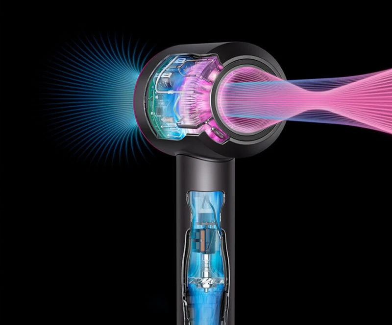 Secador de cabelo Dyson Supersonic Origin HD07 Prata/Cobre
