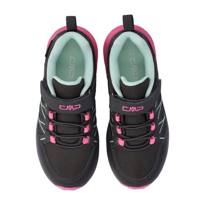 Botas de caminhada infantis CMP Hulysse - pretas - tamanho 28