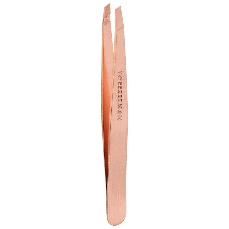 Tweezerman Slant® pinceta, ružičasto zlatna - 1 komad