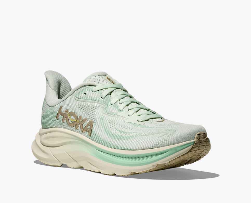 HOKA Clifton 10 Zeeglas / Jadeiet