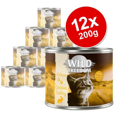 Πακέτο Προστασίας Γατακιών Wild Freedom 12 x 200g