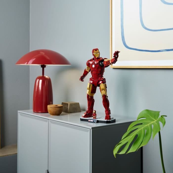 LEGO ǀ Marvel 76344 Iron Man Mark 3 Édition Collector - Set de Construction pour Adulte