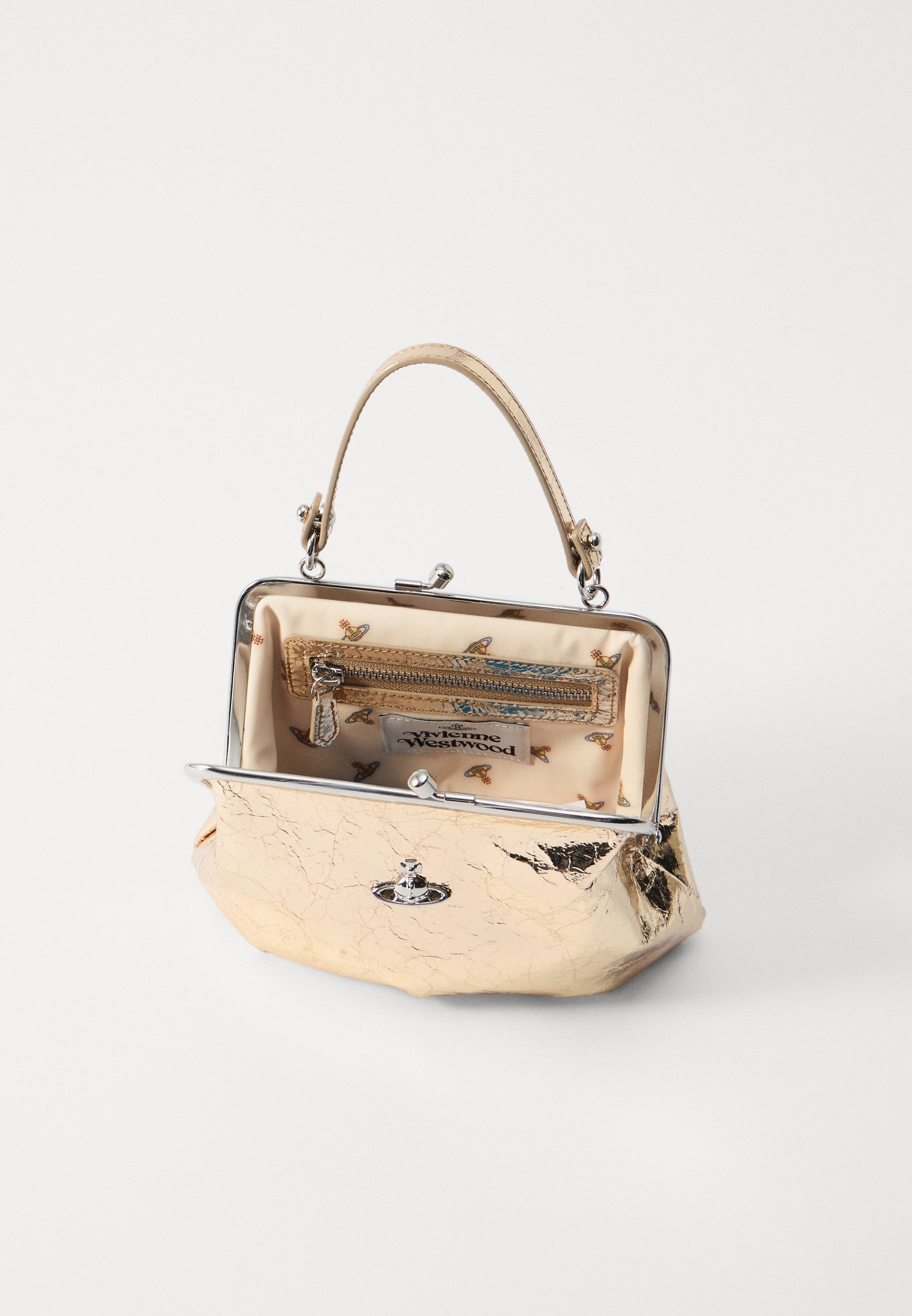 Vivienne Westwood GRANNY FRAME PURSE - Kabelka - zlatá