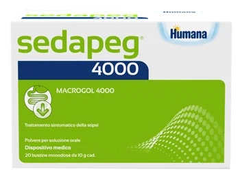 HUMANA Humana Sedapeg 4000 20 sachets Regelmatige stoelgang