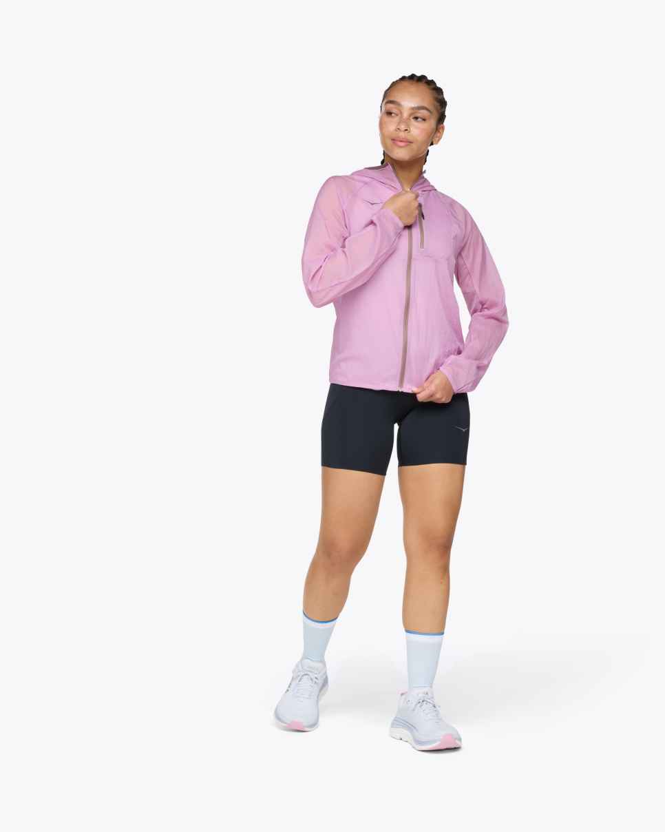HOKA Veste Skyflow Rose Crépuscule