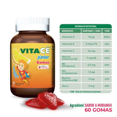 Vitacê Vitacê Junior Gummies 60 Gummies 60 Gummies
