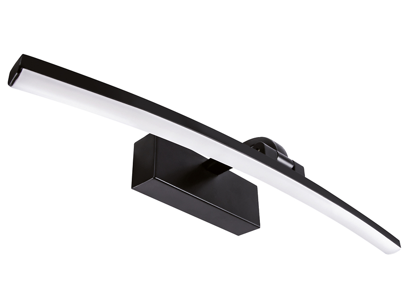 Kinkiet łazienkowy Mamba LED aluminiowy czarny