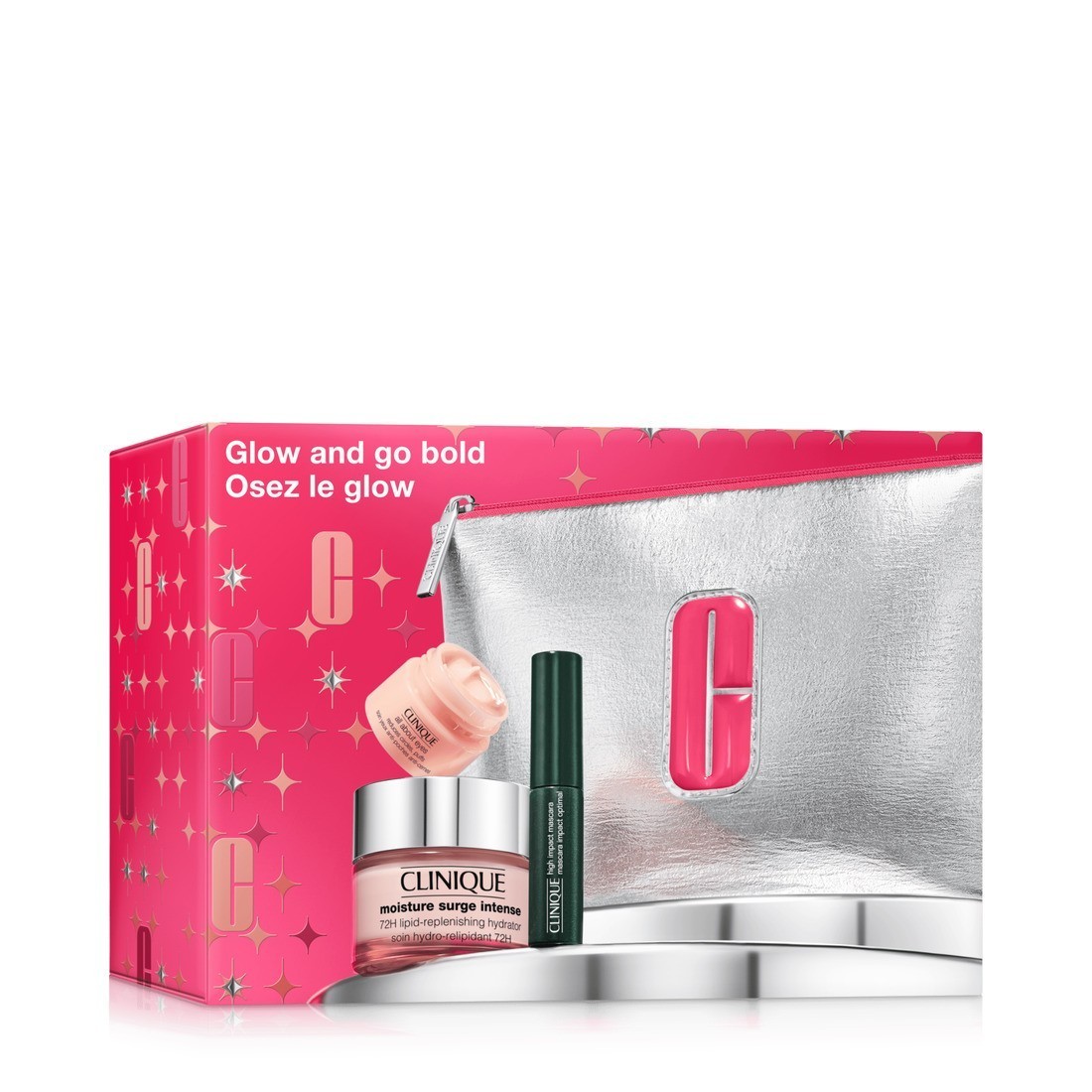 Clinique Moisture Surge™ Glow and Go Bold сет за негу лица – 1 комад