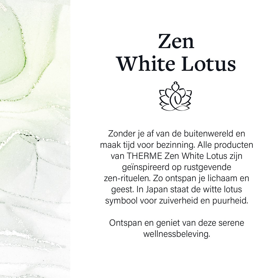 THERME Körperpeeling Zen Witte Lotus Duschpeeling - 200 ml