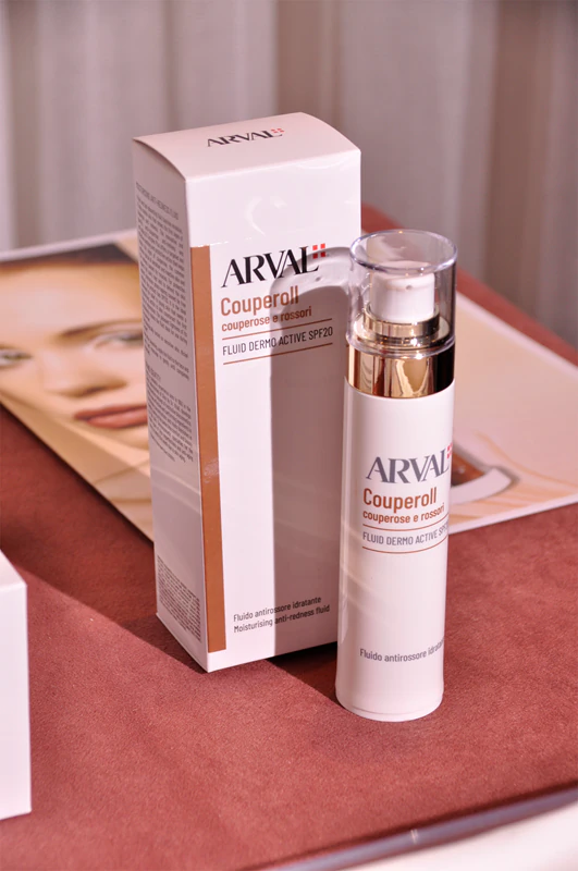 Arval Couperoll Fluid Dermo Active SPF 20 upokojujúca emulzia na každodenné použitie