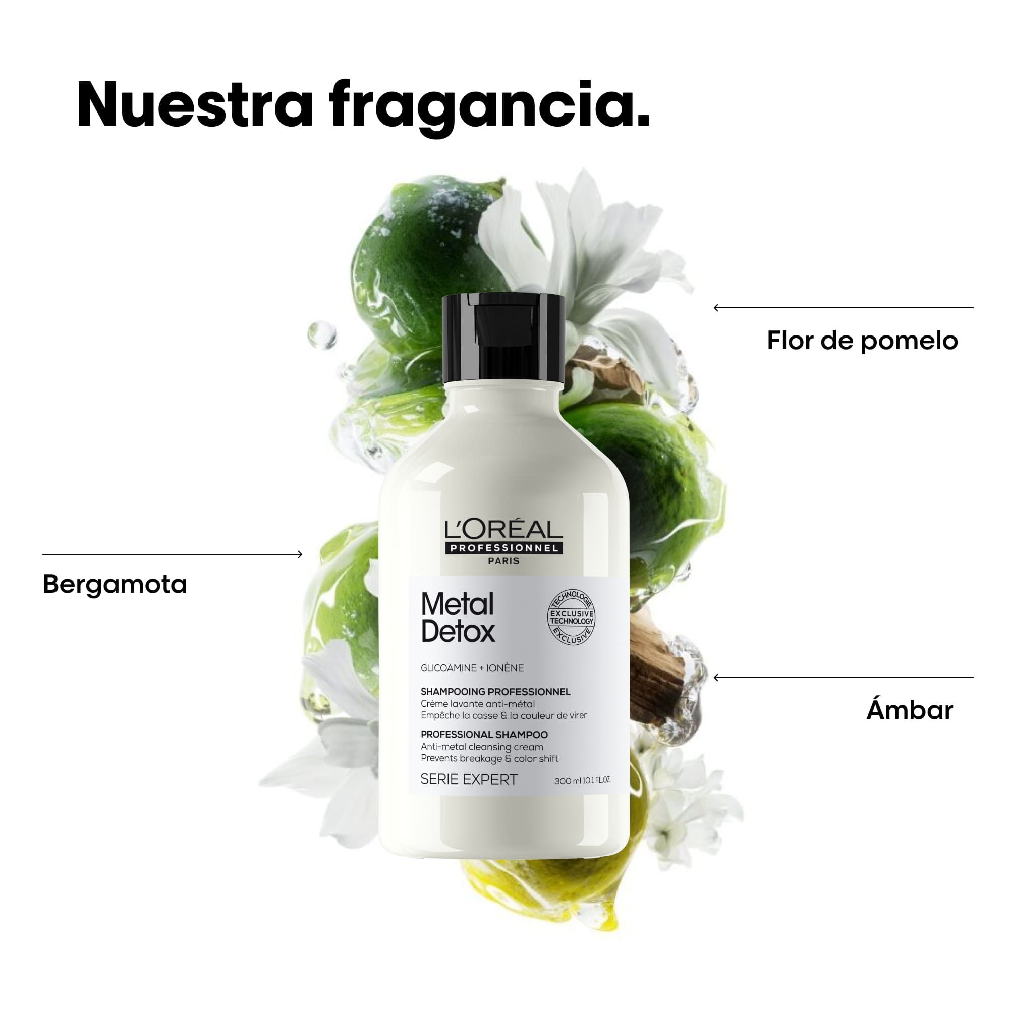 Serie Expert Metal Detox šampon protiv metala Šamponi za salone