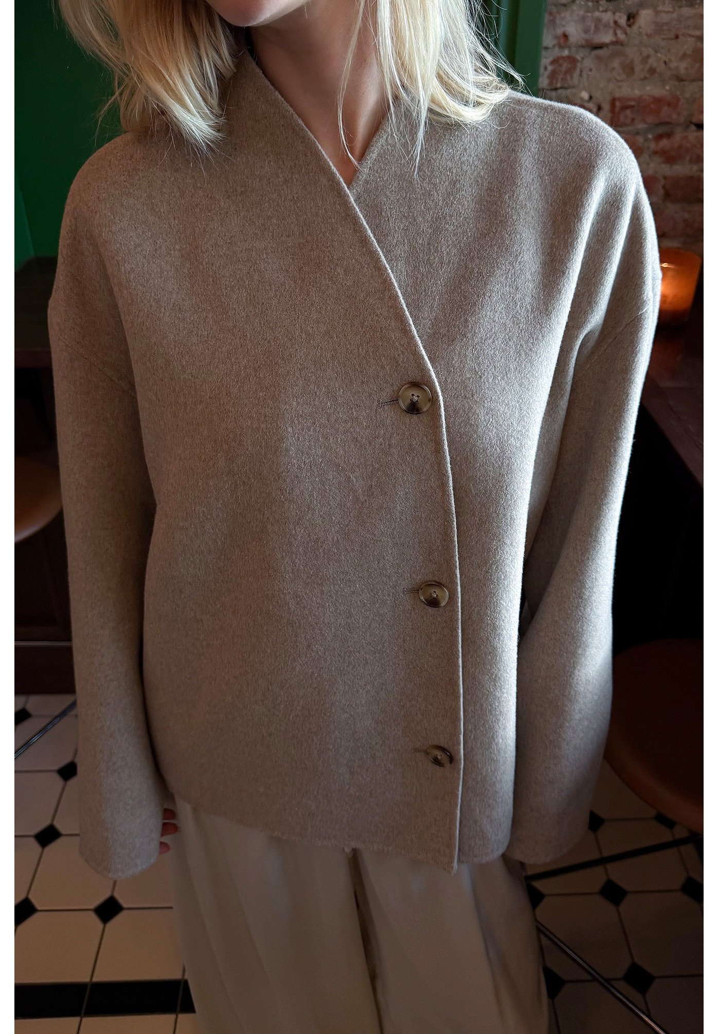 Veste légère NA-KD - beige