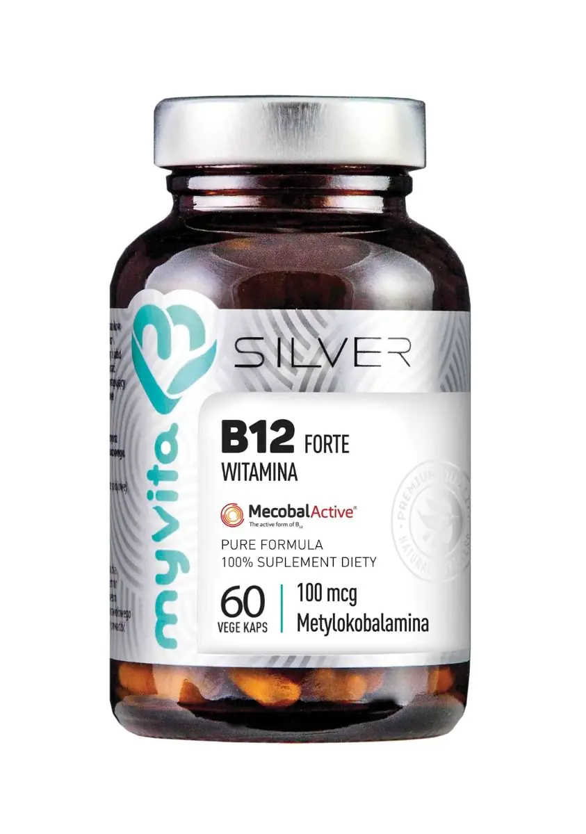 MyVita Silver Witamina B12 Forte 60 Kapsułek