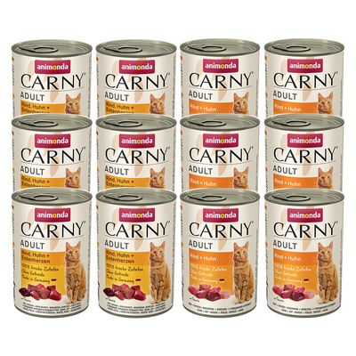 Výhodné balení Animonda Carny pro dospělé 12 x 400 g
