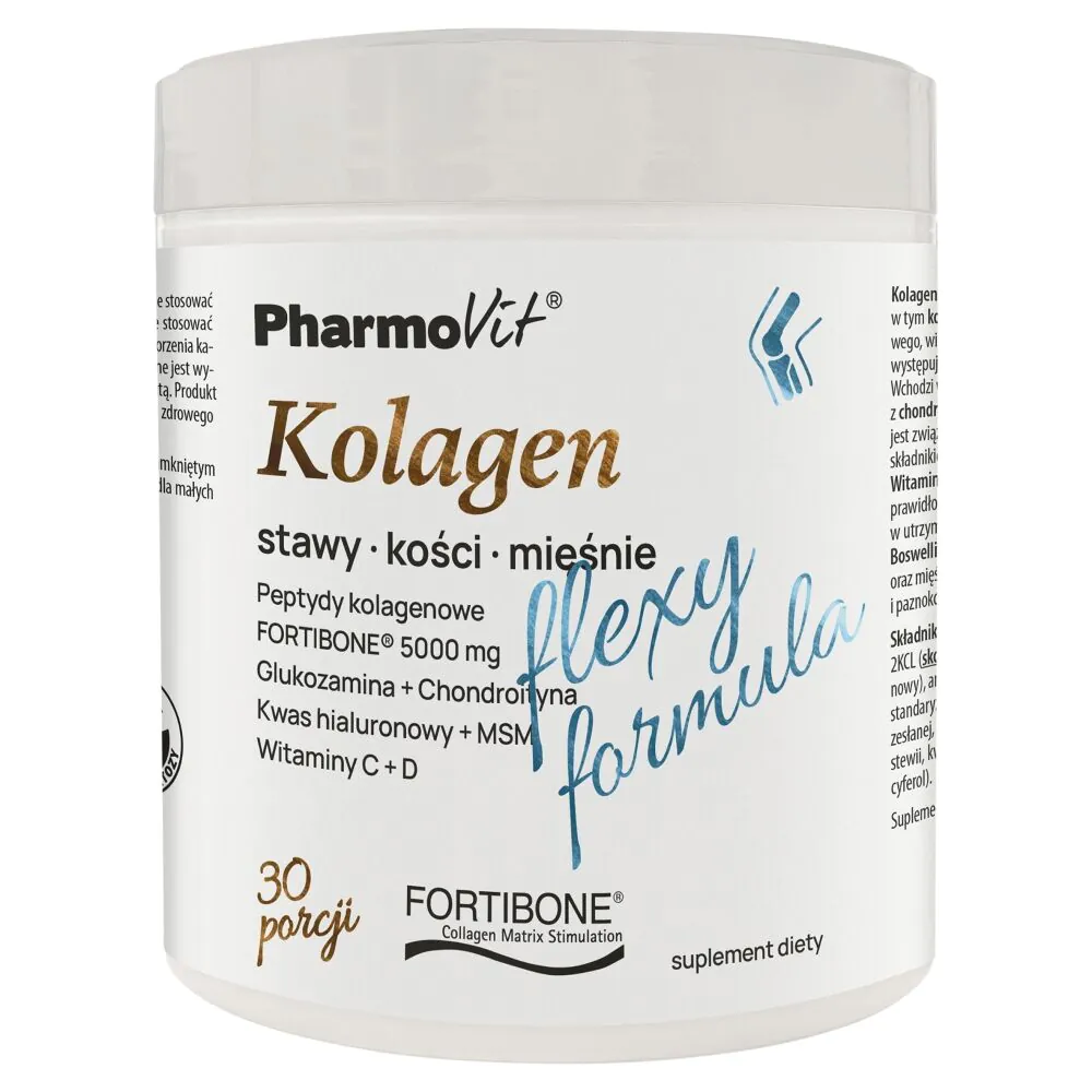 PharmoVit Kolagen Flexy Formula Stawy kości mięśnie Proszek