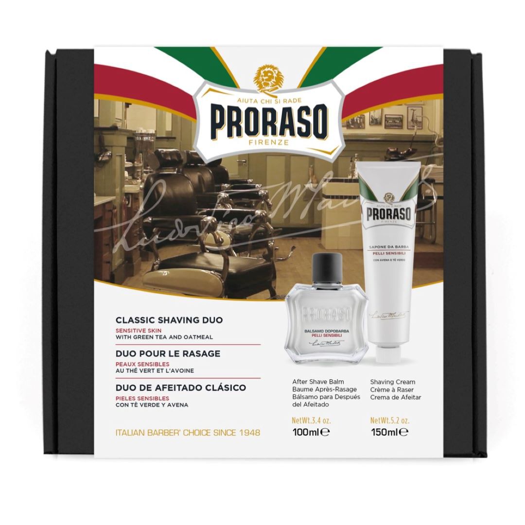 Proraso Classic skūšanās šepetītis, balts