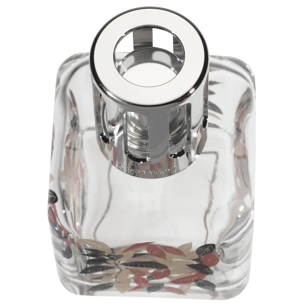 Lampe Coffret Glaçon Feuilles - Cofanetto con Lampada, Lampada Catalitica