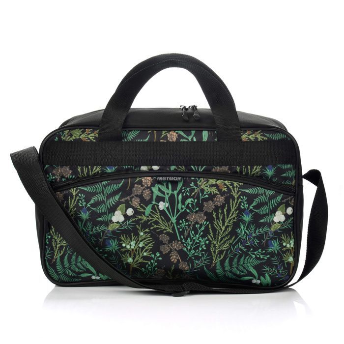 METEOR Lokman Sports Bag - Waterproof - Spacious Main Compartment - 20L - Green Pattern