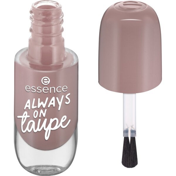 Essence gēla nagu laka 37 Always On Taupe Nagellak 8ml
