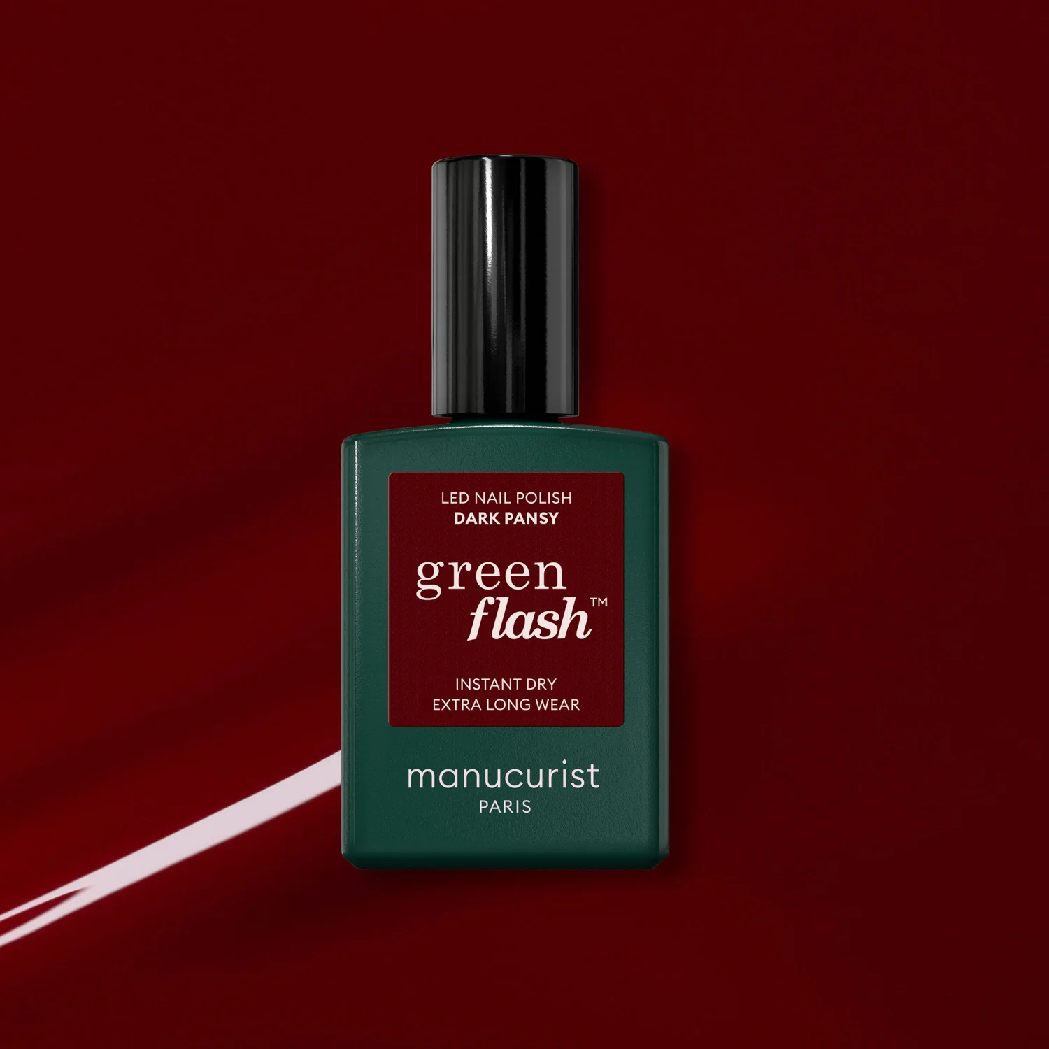Semi-permanent LED Green Flash™ - 15 ml Dark Pansy