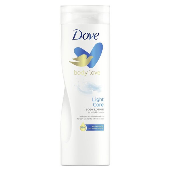 „Dove Body Love Light Care“ kūno losjonas, 400 ml