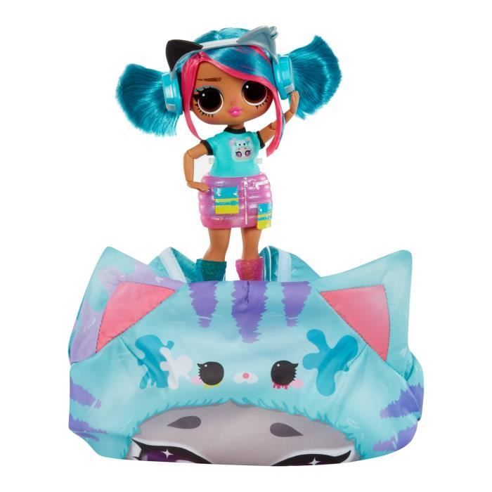 LOL Surprise - Tweens Costume Doll - Emma Emo - 17cm Doll + Inflatable Pet - Surprise to Discover