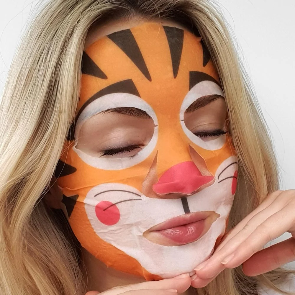 Mask Animal Mask – TIGER - Maschera Idratante viso