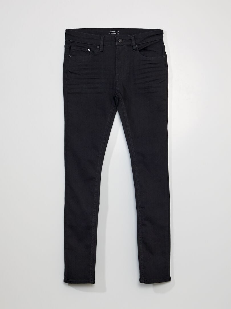 Calça Jeans Skinny - Tamanho 32 - PRETA