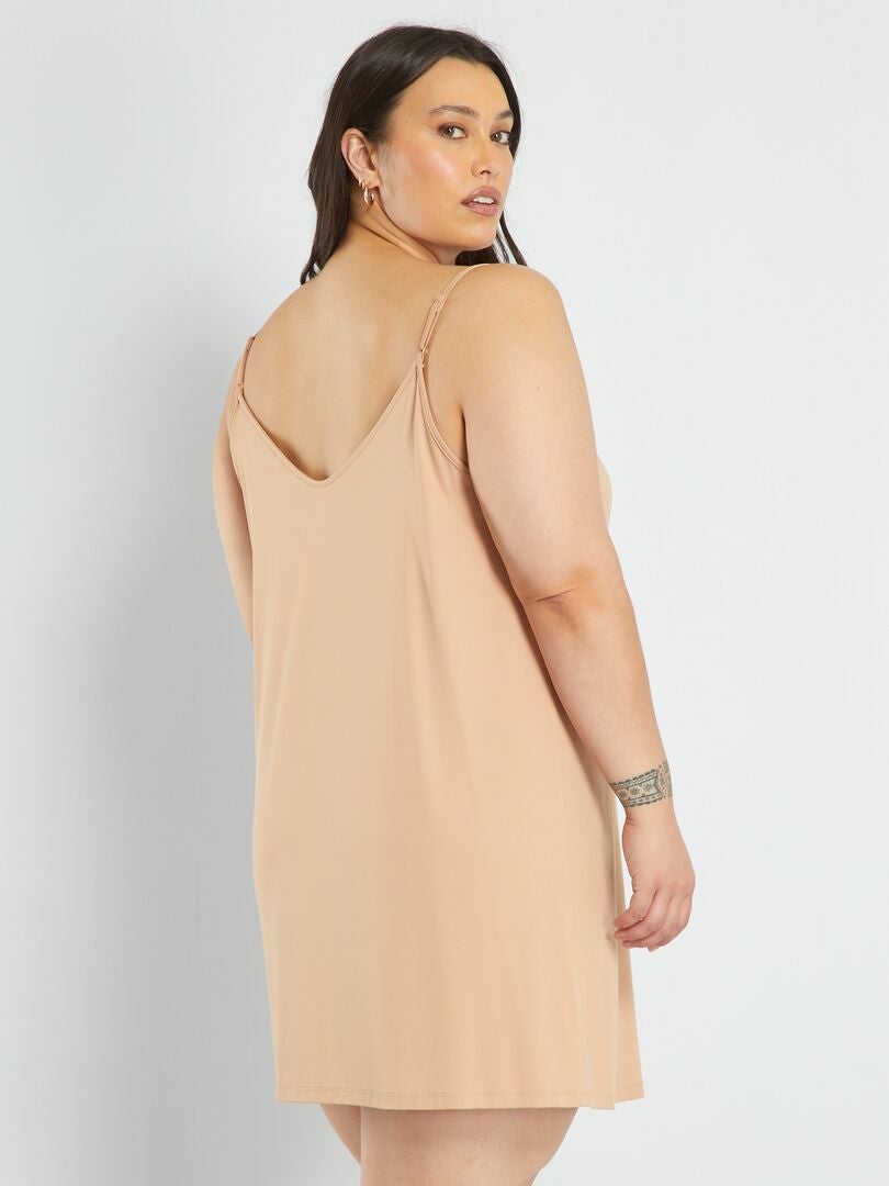 Deslizante para deslizar debajo de la ropa - BEIGE