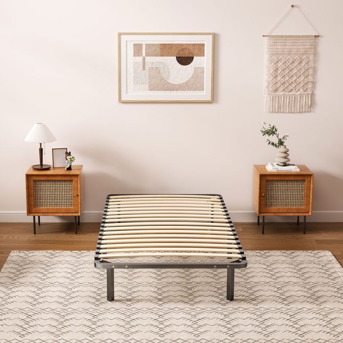 Estructura de cama de láminas DEWINNER ComfortKit de 90 x 190 cm - 26 cm