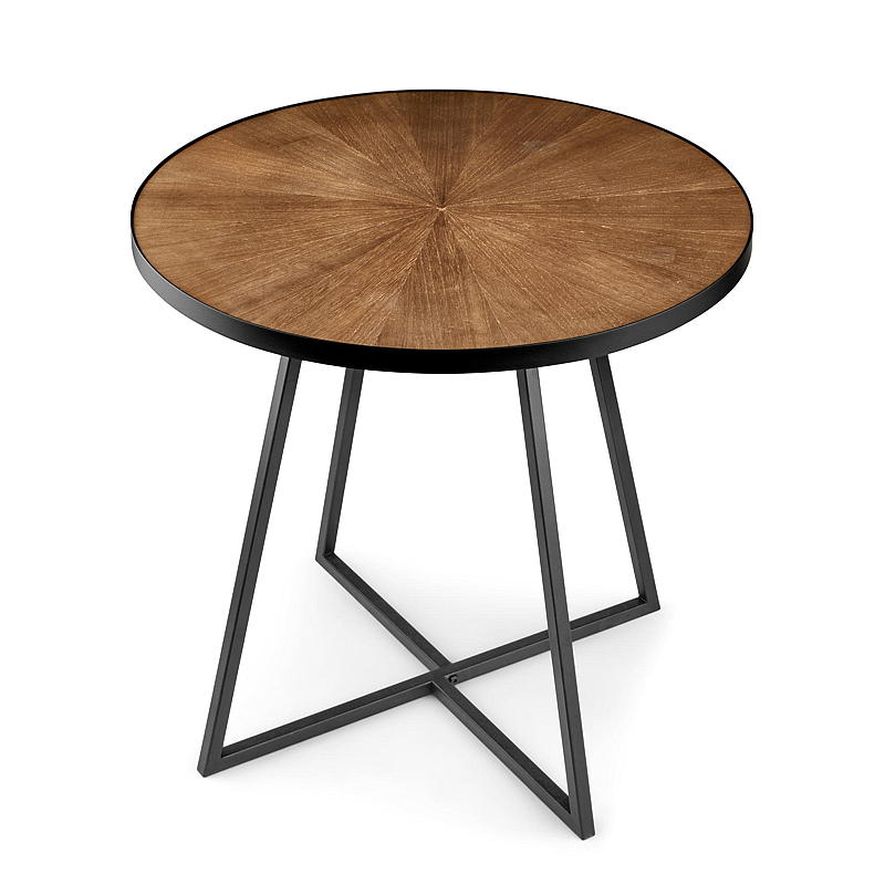 Beistelltisch ø 60x55 cm mit Metallbeinen