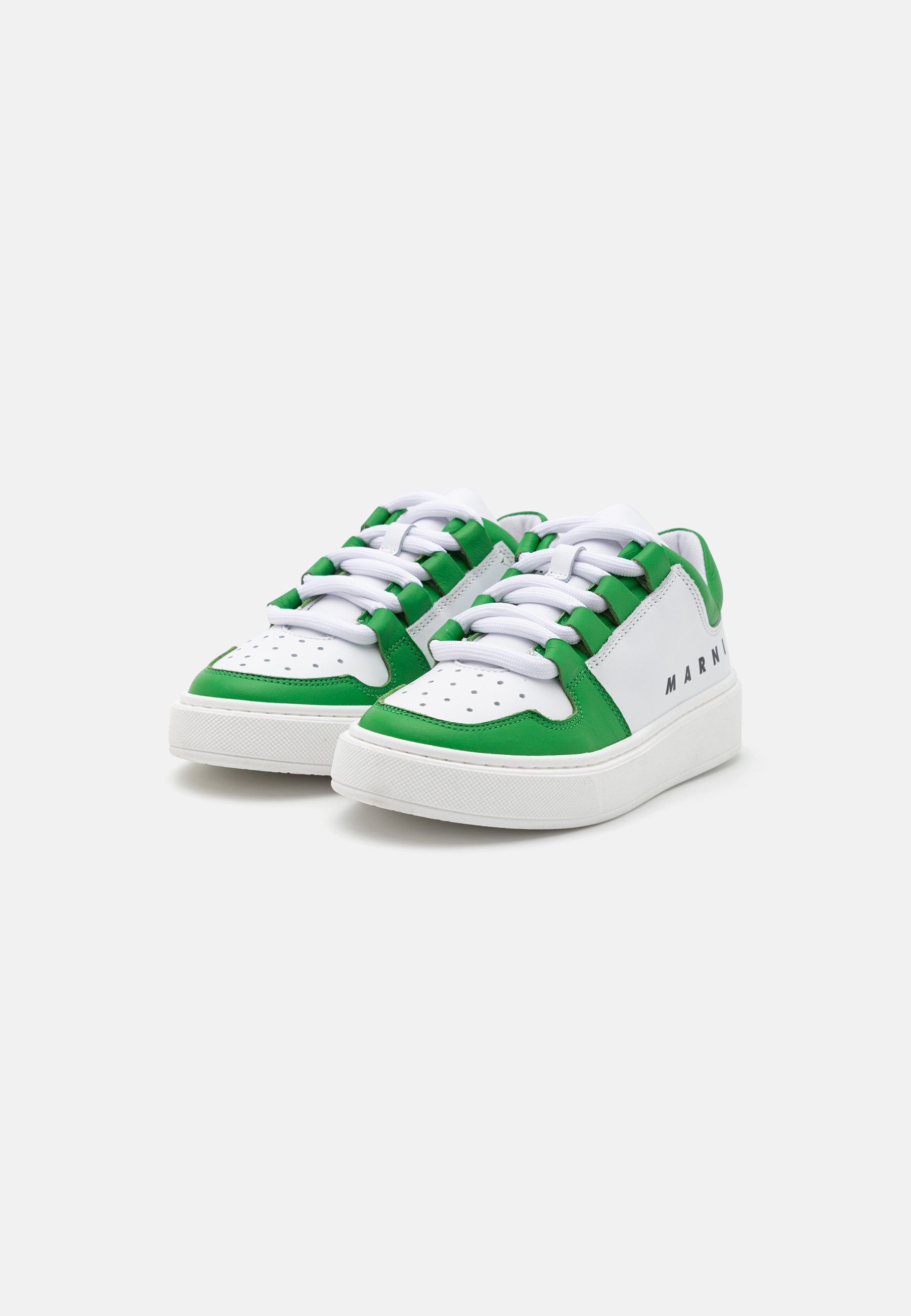 Marni UNISEX - Scarpe da ginnastica - bianco/verde/nero