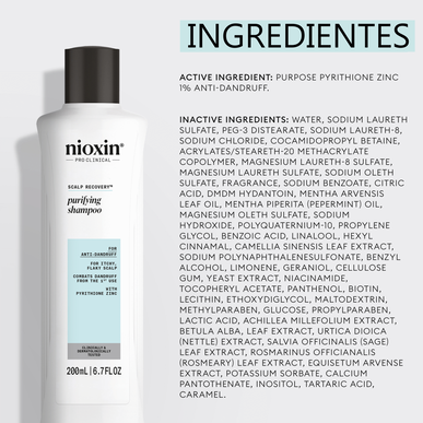Nioxin Professionals Purifying Anti-Dandruff Shampoo Hodebunnsgjenoppretting Purifying Anti-Dandruff Shampoo 200 ml 200 ml