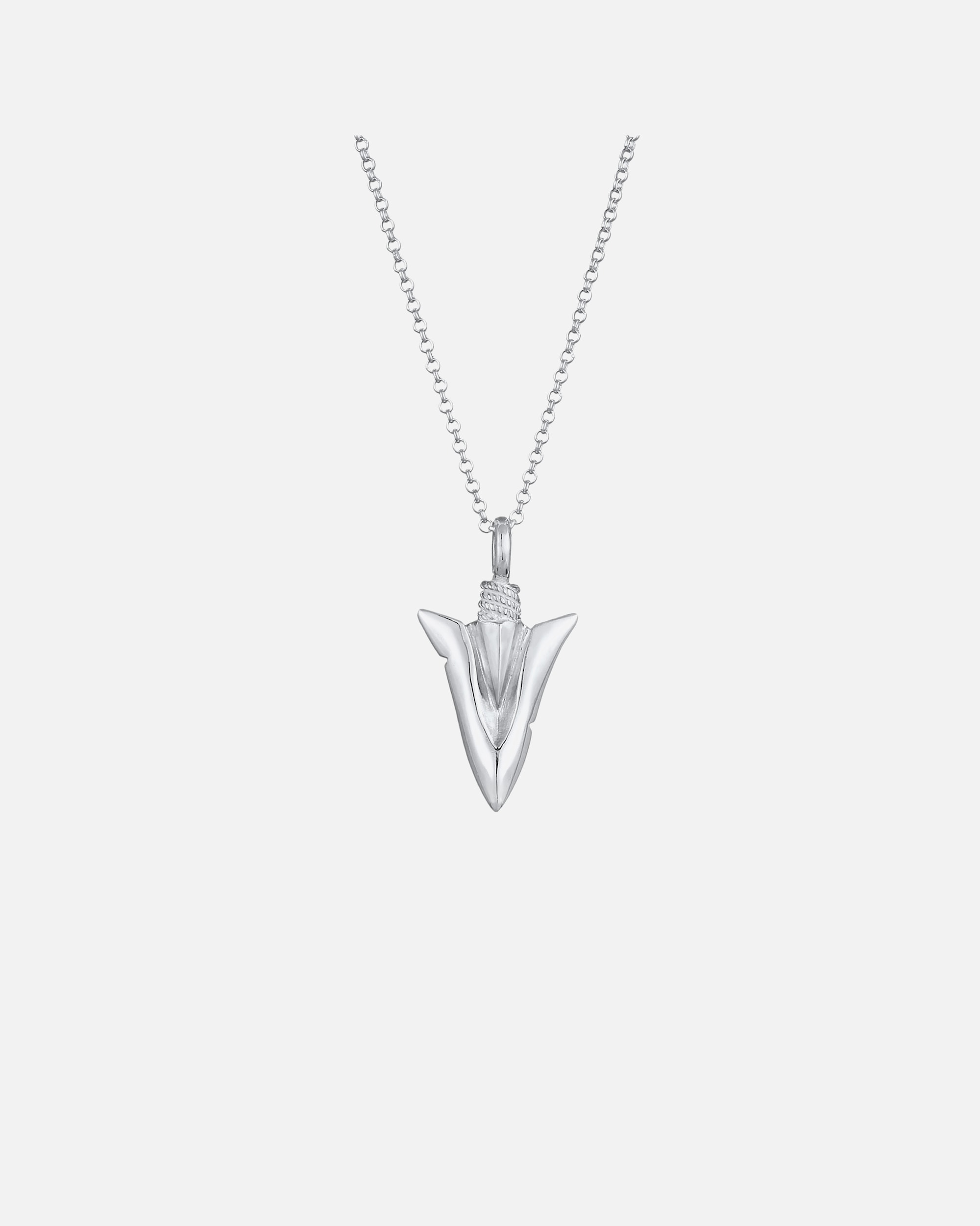 KUZZOI Hommes Pendentif Flèche pointe en Argent Sterling 925
