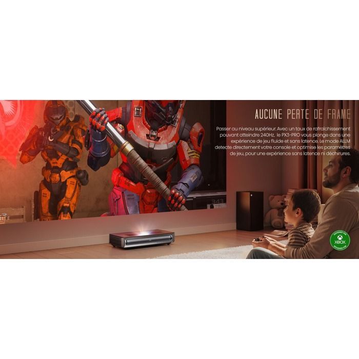 Vidéoprojecteur 4K UHD - HISENSE - PX3 PRO - 3000 Lumens - Laser - 3D