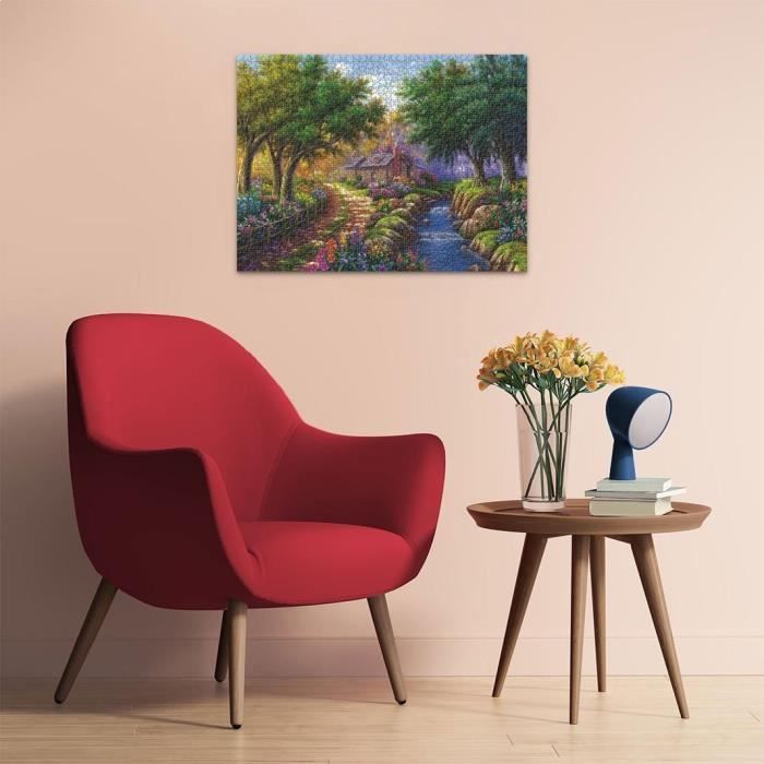 Puzzel van 1500 stukjes, Huisje aan de rivier, Volwassenen en kinderen vanaf 14 jaar, 12000735, Ravensburger
