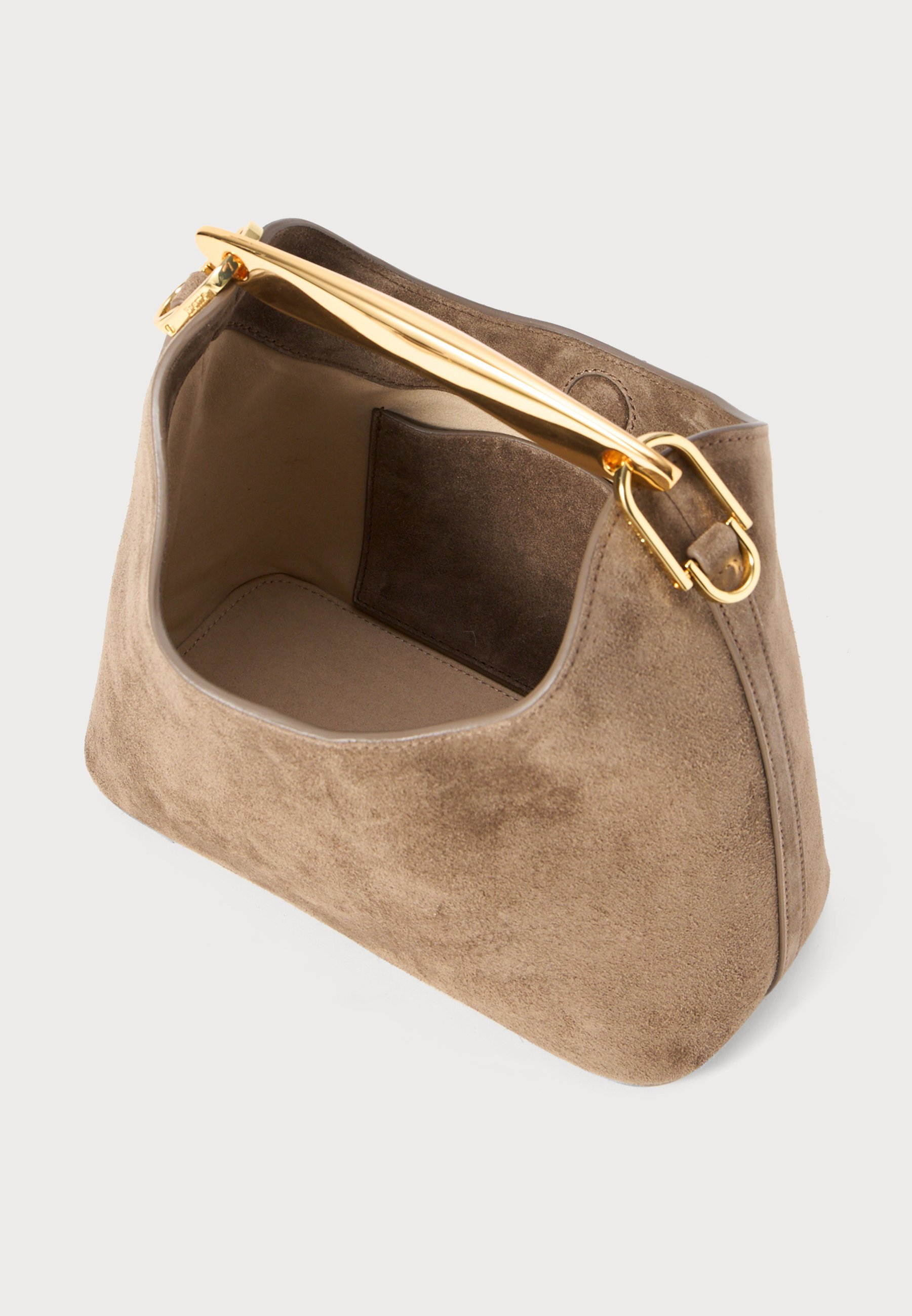Elleme SMALL BOOMERANG - Sac bandoulière - taupe