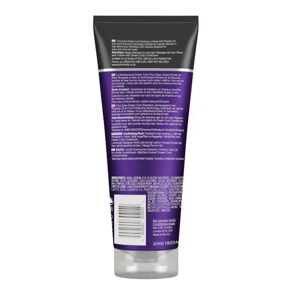 John Frieda Frizz Ease Dream Curls šampūnas garbanotiems plaukams, 250 ml