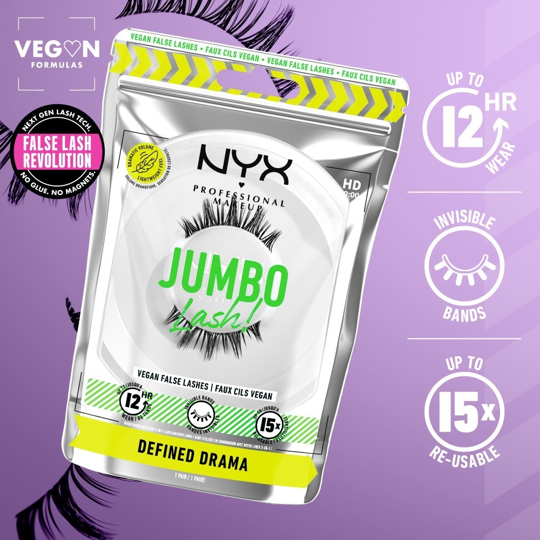 NYX Professional Makeup uvijalec trepalnic Jumbo Lash! - 1 kos